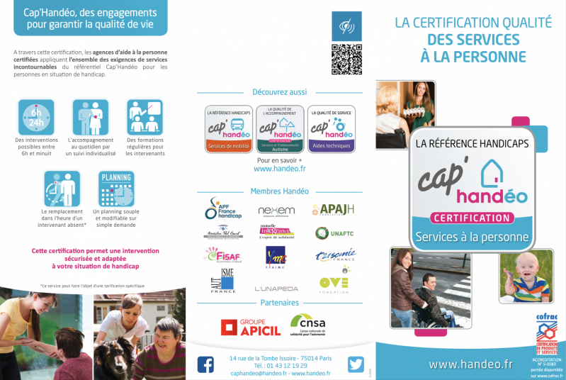 Flyer Cap'Handéo recto